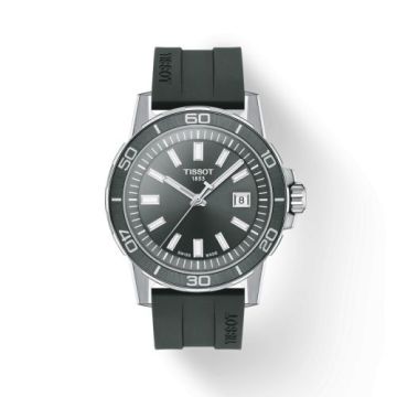 Tissot Supersport Stainless Steel / Grey / Rubber