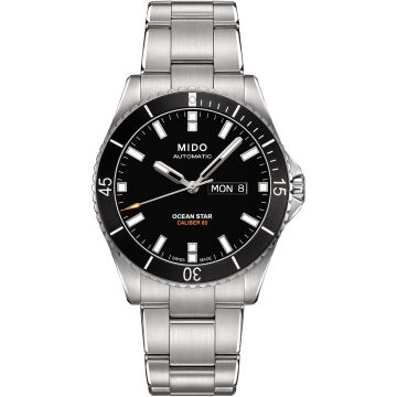 Mido Ocean Star 200 Stainless Steel / Black / Bracelet