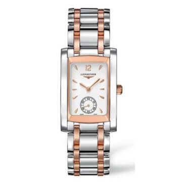 Longines DolceVita 22 Quartz Two Tone Pink