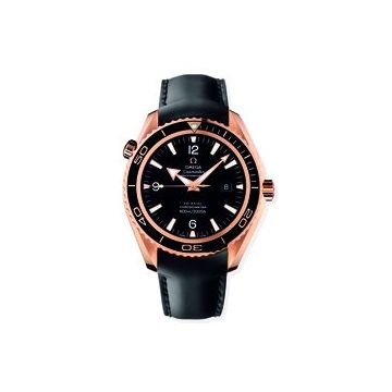 Omega Seamaster Planet Ocean 600M Co-Axial 45.5 Red Gold / Black / Rubber