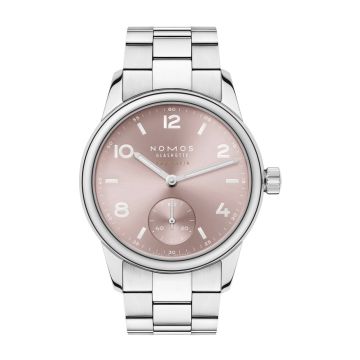 Nomos Glashütte Club Sport Neomatik 34 Rosé / Open Case Back