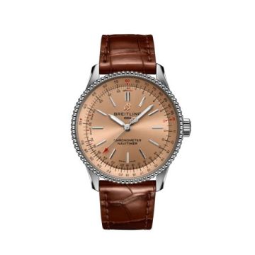 Breitling Navitimer 1 35 Automatic Stainless Steel / Copper / Croco / Folding