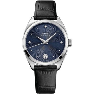 Mido Belluna Royal Lady Stainless Steel / Blue