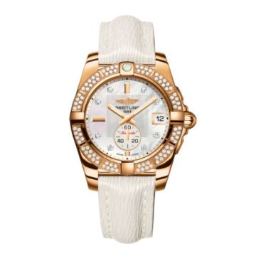 Breitling Galactic 36 Automatic Rose Gold / Diamond / Pearl Diamond / Sahara