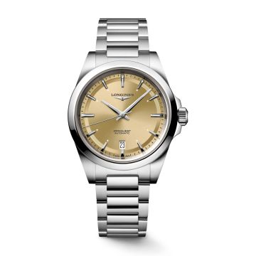 Longines Conquest 38 Stainless Steel / Champagne / Bracelet