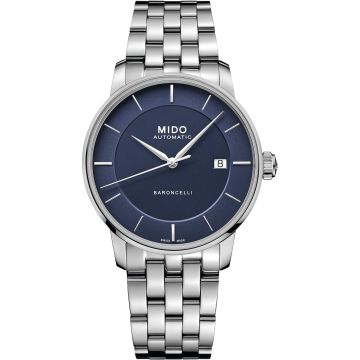 Mido Baroncelli Signature 39 Stainless Steel / Blue / Bracelet