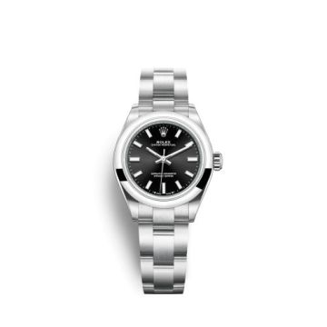 Rolex Oyster Perpetual 28 Stainless Steel / Black