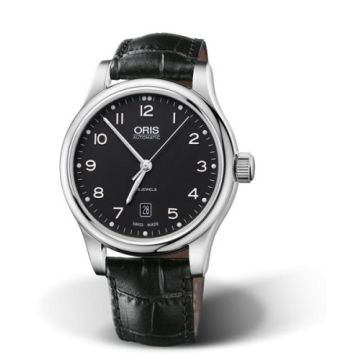 Oris Classic Date 42 Stainless Steel / Black