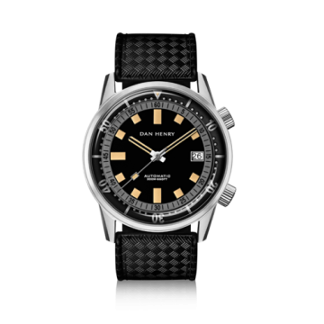 Dan Henry 1970 Automatic Diver 44 Black-Grey / Stainless Steel