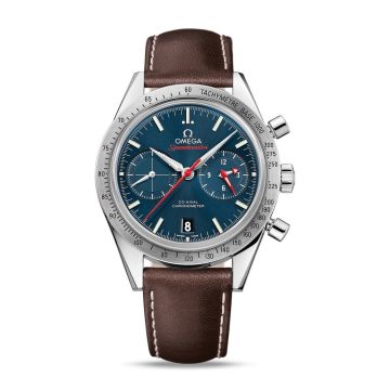 Omega Speedmaster 57 Co-Axial Stainless Steel / Blue