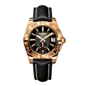 Breitling Galactic 36 Automatic Rose Gold / Volcano Black / Sahara
