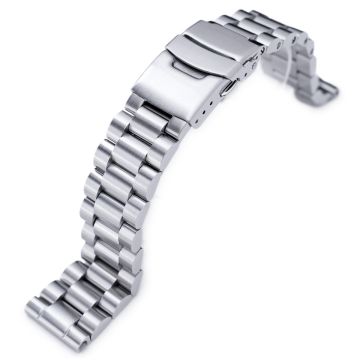 Endmill Solid Watch Band Straight End, 316L Stainless Steel - 10mm