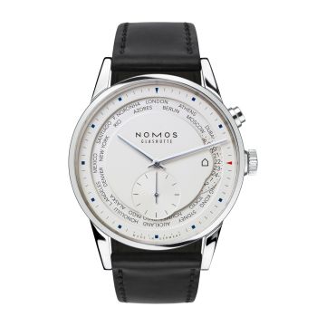 Nomos Glashütte Zürich Weltzeit
