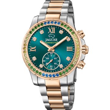 Jaguar Connected Lady Two-tone Rose / Turquoise 37mm