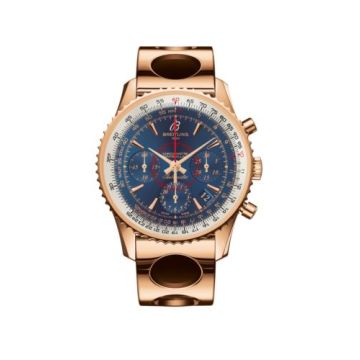 Breitling Montbrillant 01 Red Gold / Aurora Blue / Air Racer