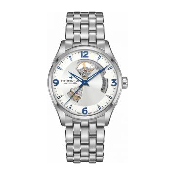 Hamilton Jazzmaster Open Heart 42 Stainless Steel / Silver / Bracelet