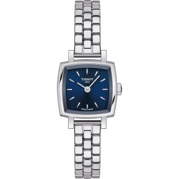 Tissot Lovely Square Stainless Steel / Blue / Bracelet