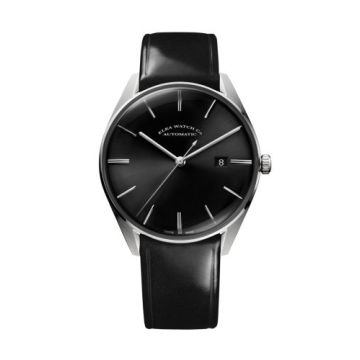 Elka Watch Co. D-Series Stainless Steel / Black / Leather