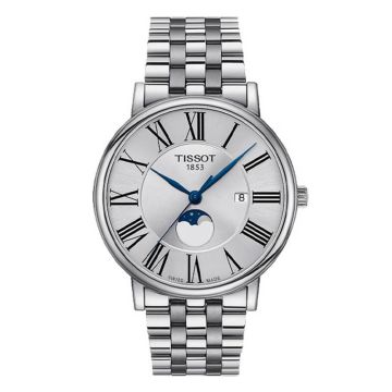 Tissot Carson Premium Gent Moonphase Stainless Steel / Silver / Bracelet