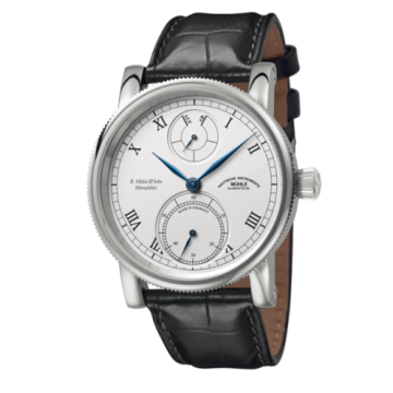 Mühle Glashütte Robert Mühle Auf/Ab Silver / Strap