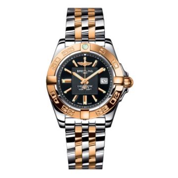 Breitling Galactic 32 Stainless Steel / Rose Gold / Trophy Black / Bracelet