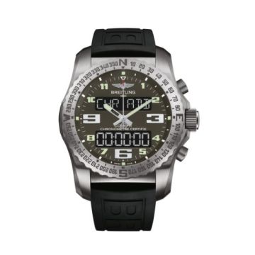 Breitling Cockpit B50 Titanium / Grey / Rubber / Folding