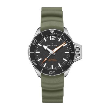 Hamilton Frogman Auto 41 Stainless Steel / Black / Rubber