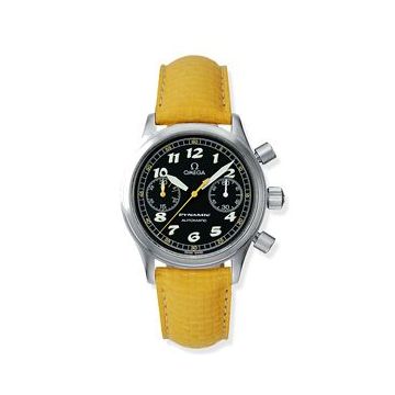 Omega Dynamic III Chronograph Stainless Steel / Black / Yellow Coramide