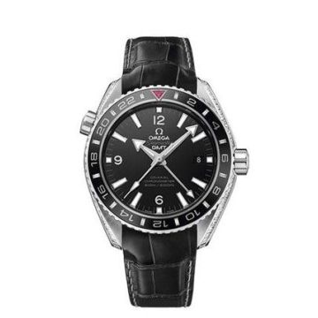 Omega Seamaster Planet Ocean 600M Co-Axial 43.5 GMT Platinum / Diamond / Qatar
