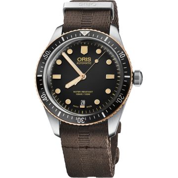 Oris Divers Sixty-Five 40 Stainless Steel / Bronze / Black / Nato