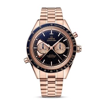 Omega Speedmaster Chrono Chime Co-Axial Master Chronometer Chronograph Sedna Gold / Aventurine