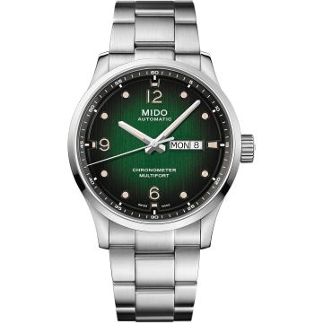 Mido Multifort Chronometer M Stainless Steel / Green