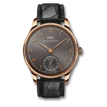 IWC Schaffhausen Portuguese Hand-Wound Rose Gold