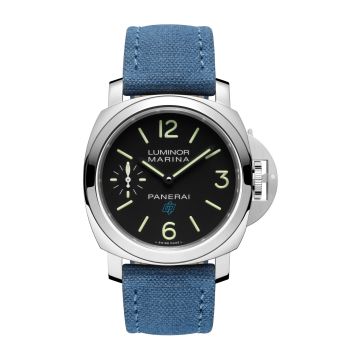 Panerai Luminor Marina Logo 3 Days Black / Blue OP