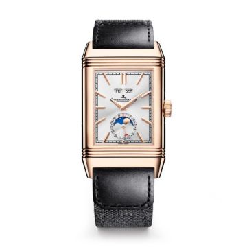 Jaeger-LeCoultre Reverso Tribute Duoface Calendar Pink Gold / Silver