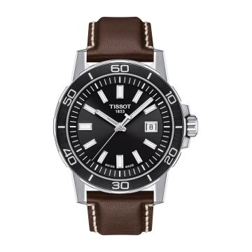 Tissot Supersport Stainless Steel / Black