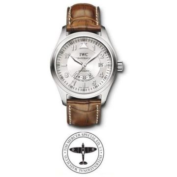 IWC Schaffhausen Pilot's Watch Spitfire UTC Platinum / Silver / Tim Mercer