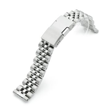 20mm Angus-O2 QR Titanium Watch Band Straight End Quick Release, Brushed Slinea Clasp - 20mm