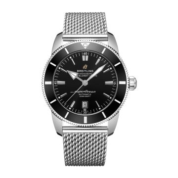 Breitling Superocean Heritage II 46 Stainless Steel / Black / Black / Bracelet