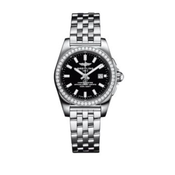 Breitling Galactic 29 Stainless Steel / Diamond / Trophy Black / Bracelet