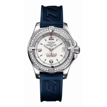 Breitling Colt Oceane Diamond / Silver / Rubber