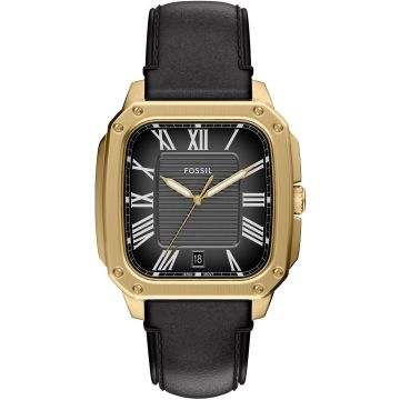Fossil Crosby Date Gold / Black