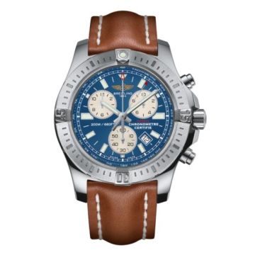 Breitling Colt Chronograph Mariner Blue / Calf / Pin
