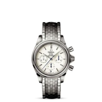 Omega De Ville  Co-Axial Chronograph 35 Stainless Steel / Silver / Bracelet