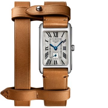 Longines DolceVita 20.8 Quartz Stainless Steel / Silver - Roman / Yvy Leather