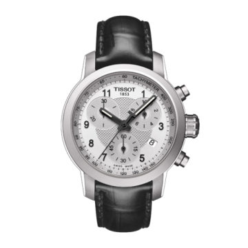 Tissot PRC 200 Quartz Chronograph Lady Arabic Leather