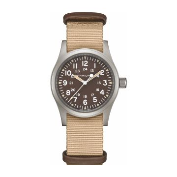Hamilton Khaki Field Mechanical 38 Brown