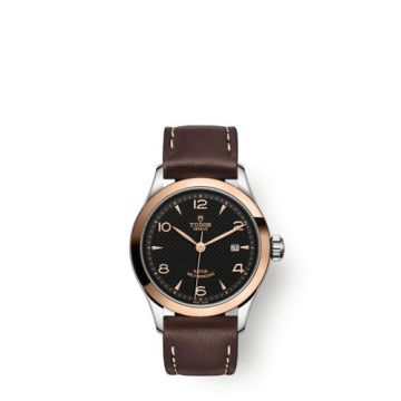 Tudor 1926 28 Stainless Steel / Rose Gold / Black / Strap