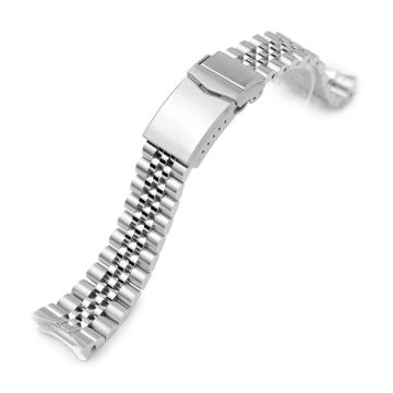 Super-J Louis 22mm Stainless Steel Bracelet for Seiko 5 Sports 42.5mm SRPD51 SRPE58 - 22mm