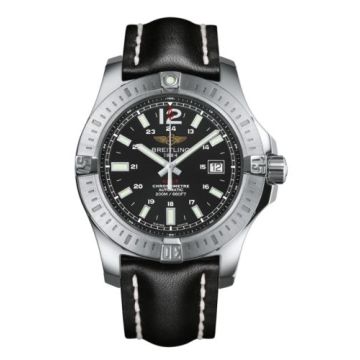 Breitling Colt 44 Automatic Volcano Black / Calf
